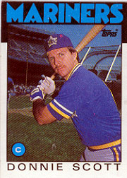 1986 Topps Baseball Cards      568     Donnie Scott